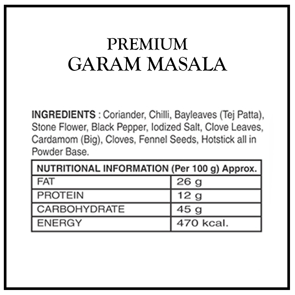 GARAM MASALA ING