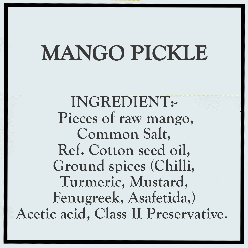 MANGO PICKLE ING