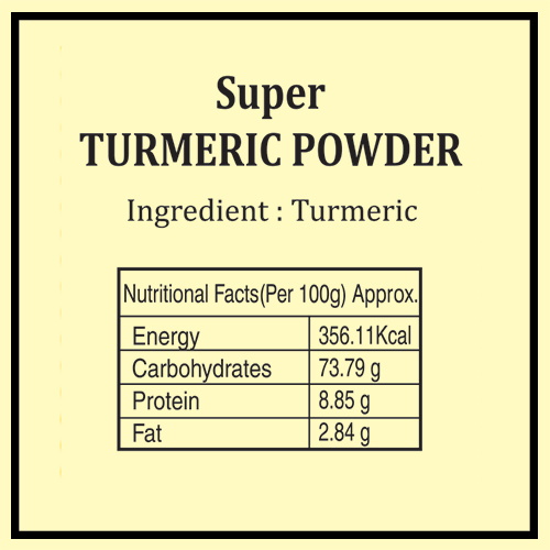 Turmeric Powder ING